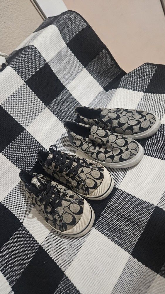 Coach Shoes Size 7 B  GOOD CONDITIONS $50 For Both