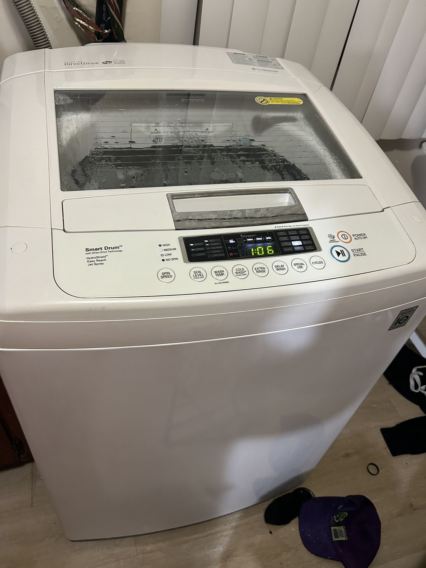 New LG WASHER