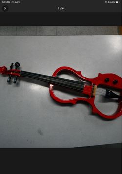 Carlo Robelli Electric Violin With Case