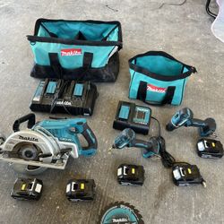 Makita Tools Only used twice are like new