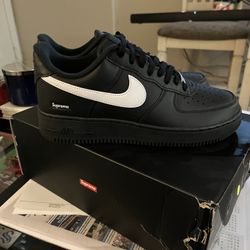 Nike Air Force 1 Low Supreme Black/white