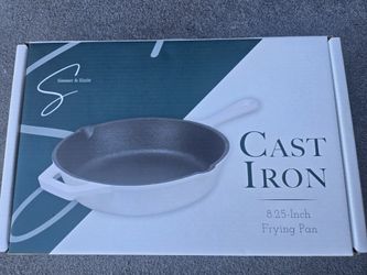 Cast Iron Frying Pan 8.25 Inches - New
