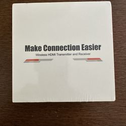 Wireless HDMI Transmitter and Receiver, Plug and Play Portable 2.4G/5G Wireless HDMI Extender Kit