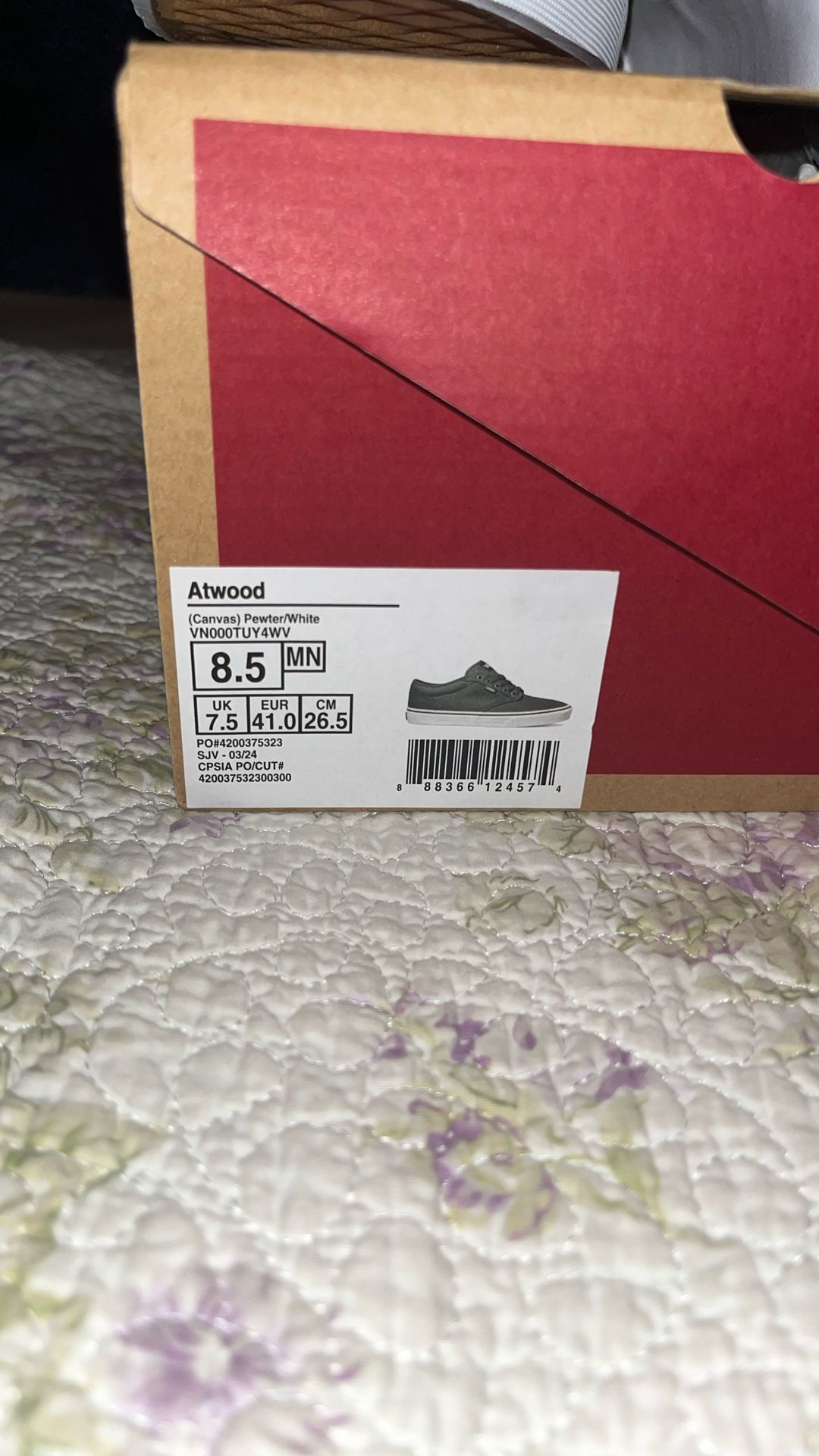Grey Vans