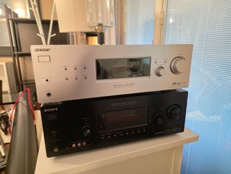 Sony AV Receivers Lot of 2 with subwoofer