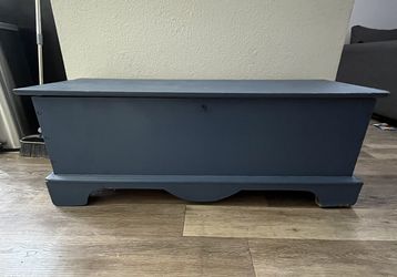 Wooden Chest 44” L X 16” Width X 16.5” H
