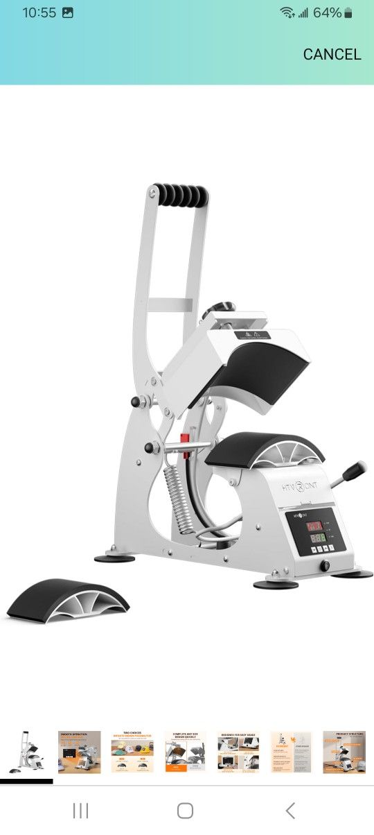 Hat Press Heat Transfer Machine $120