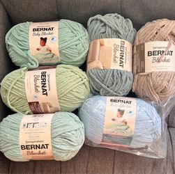 Bernat Blanket Yarn Bundle – 6 Skeins