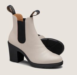 Blundstone Heeled Boot - Pearl
