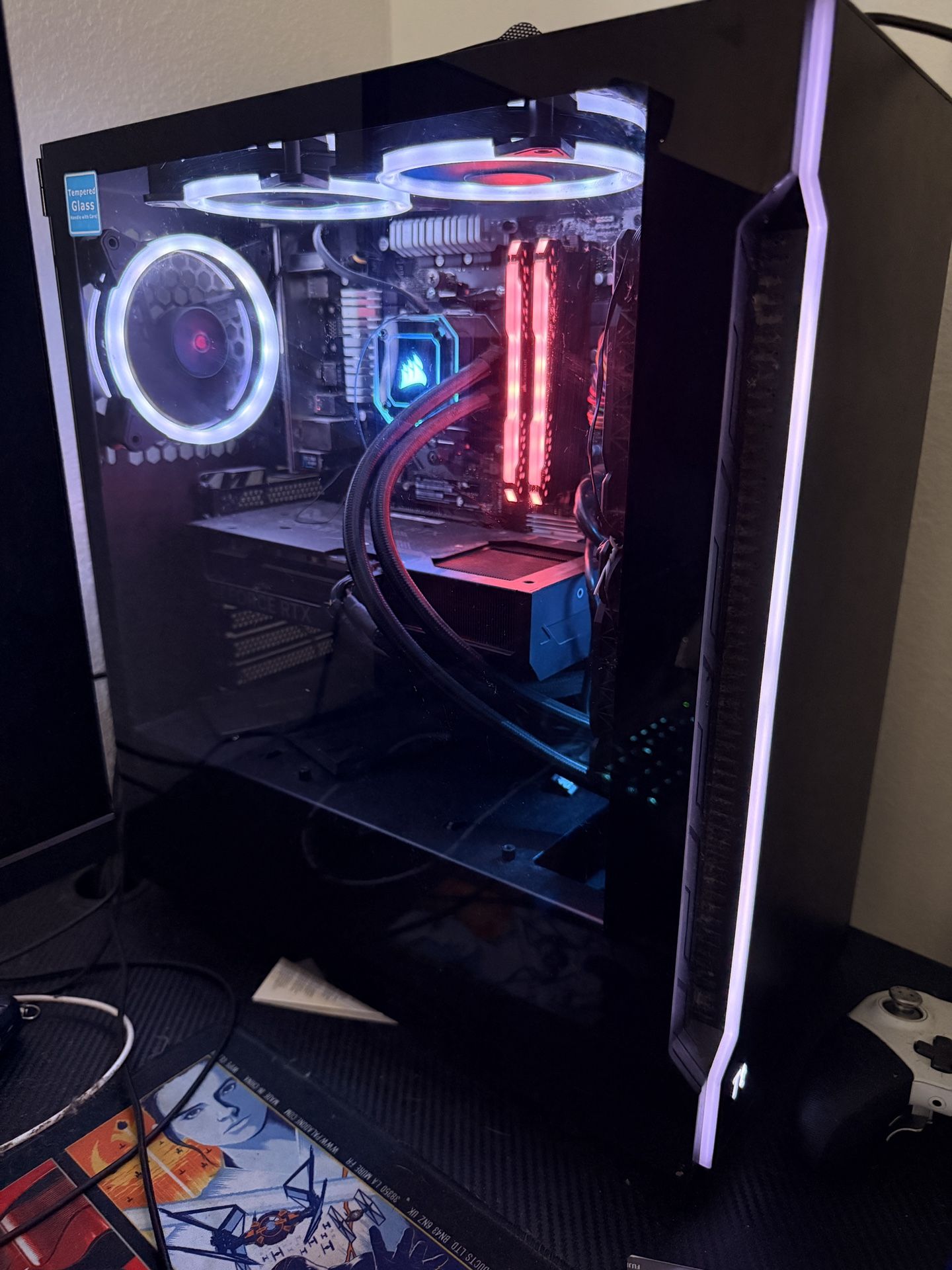 Gaming PC- RTX 4070, Ryzen 7 5800x 32gb ram 2TB Storage