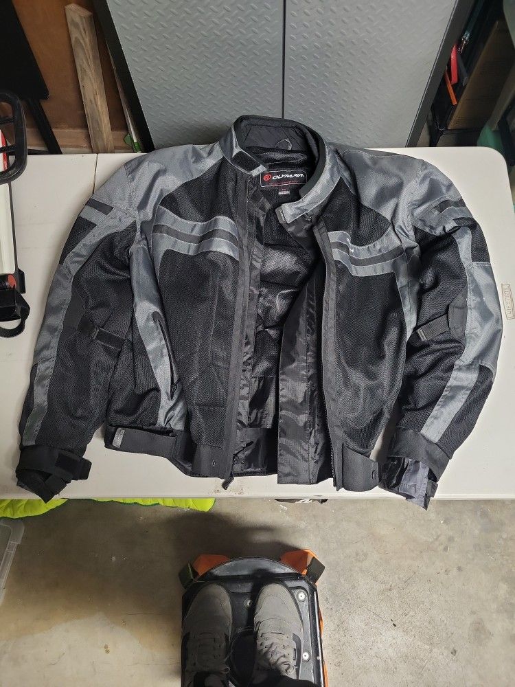 Olympia Armored Motorcycle Jacket - Size 4x - PRICE DROP!