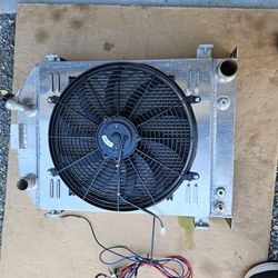 4 core aluminum radiator