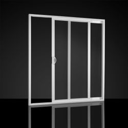 MI sliding glass door  6’ x 6’8”, white