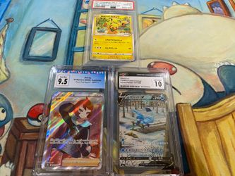 Pokemon Card TCG PSA Japanese Exclusive Pikachu Promo PSA 10 and others