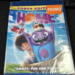 Rare DreamWorks HOME Party Edition SEALED PROMO Blue-ray + DVD