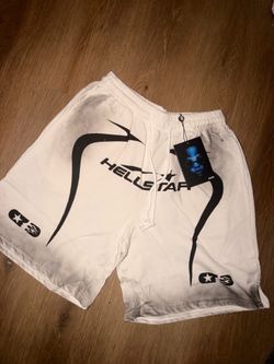 Hellstar Warm Up Shorts 'White'