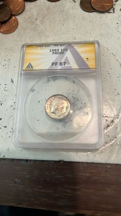 1962 10C Proof  graded PF 67