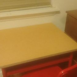 Vintage Children's School Desk Set