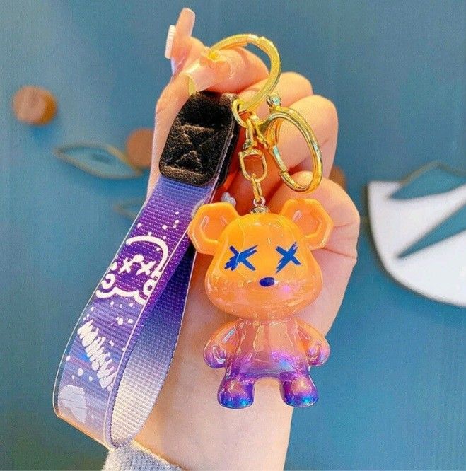 HOT New Anime Bear Keychain Or Backpack Charm