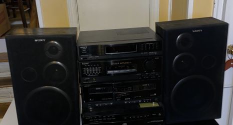 Vintage Sony music system