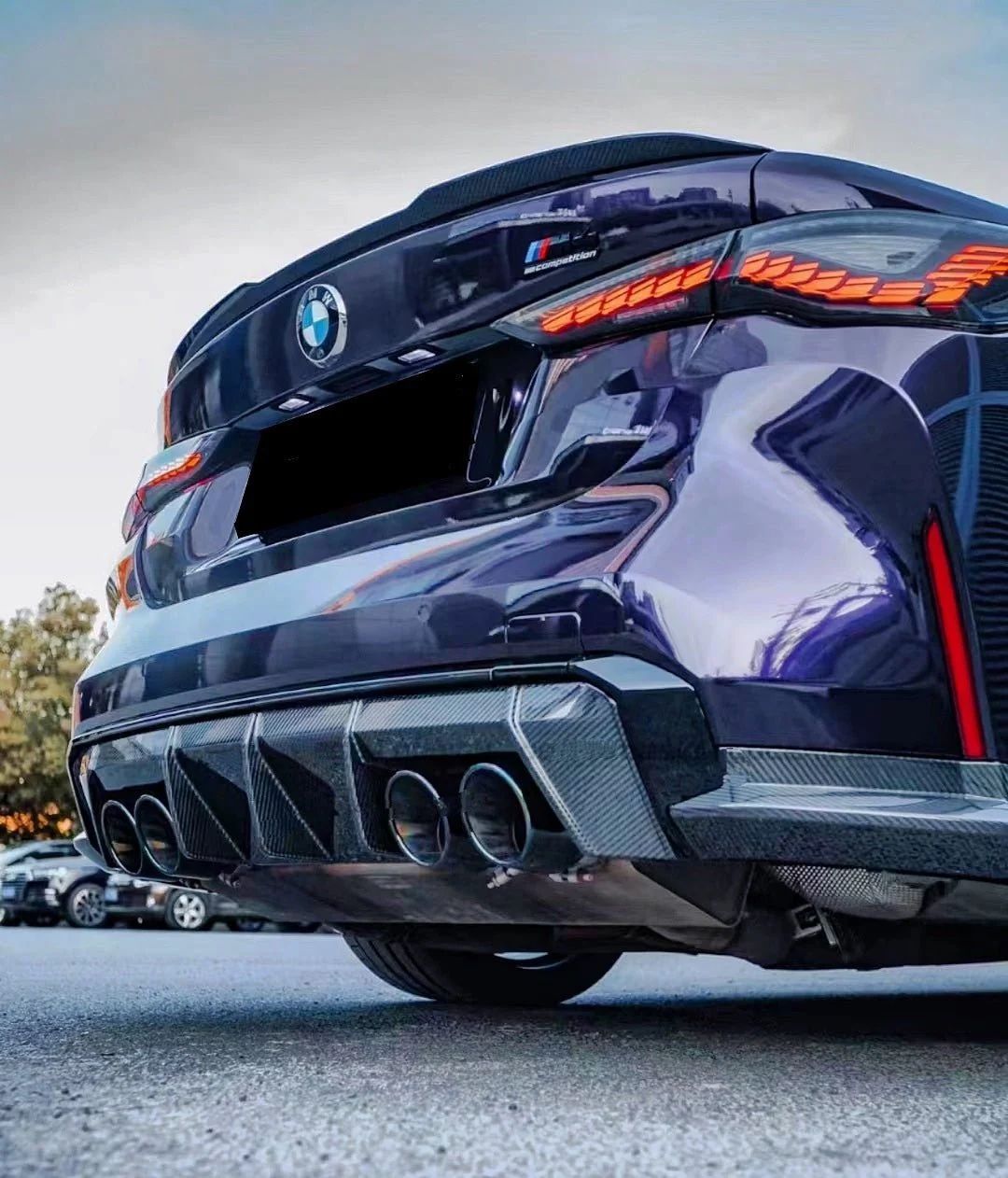 Carbon Fiber M Performance Style Rear Diffuser – BMW M3/M4 G80 G82