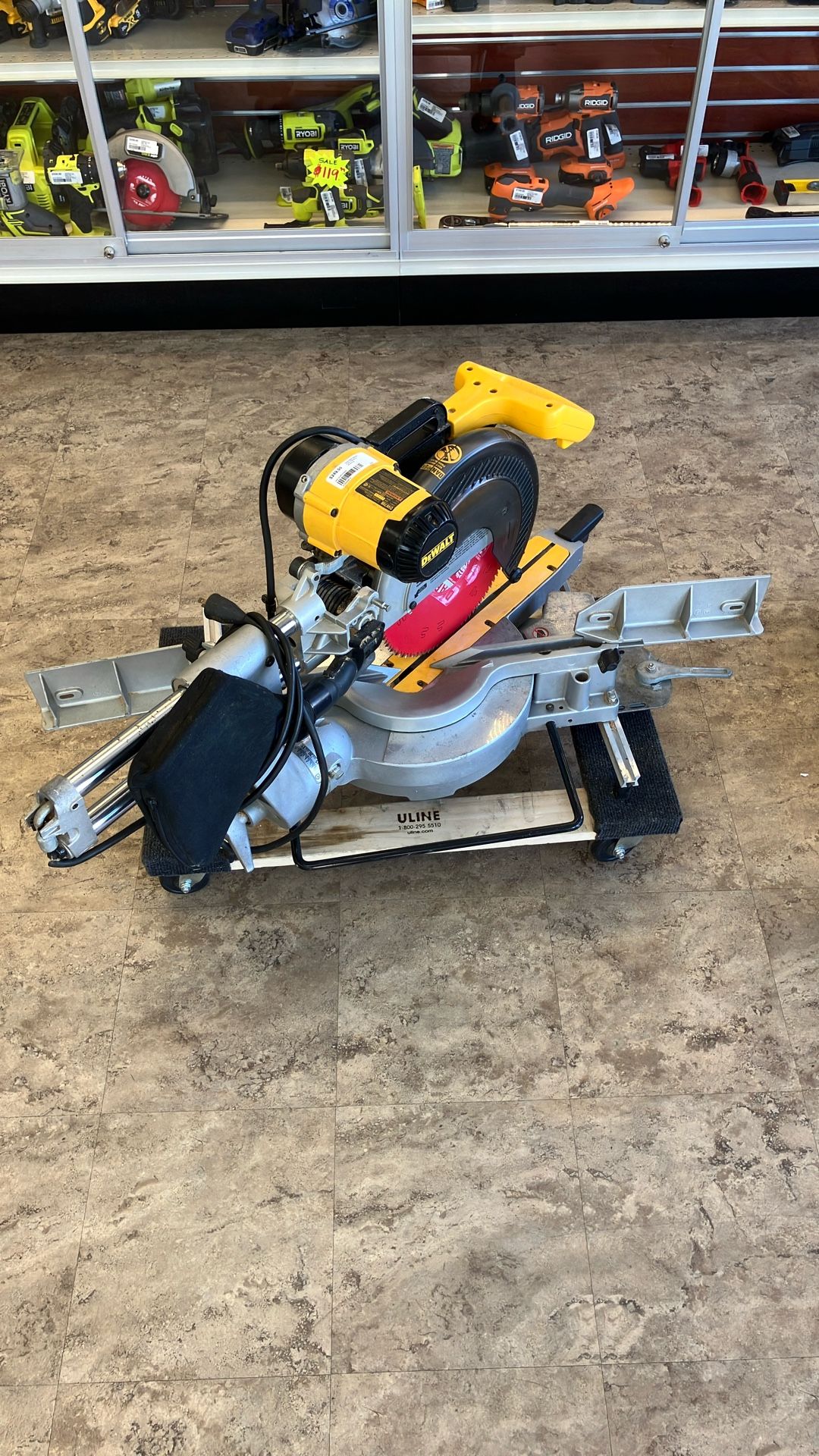 Dewalt Dw708 Compound Miter Saw