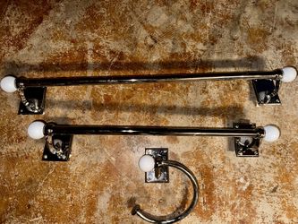 Set of 3 Towel Bars 