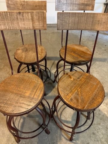 Industrial Bar Stools 