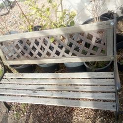 Patio Bench$75