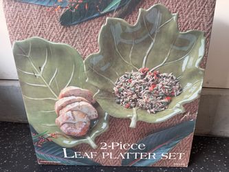 Lesal's Garden Oval Platters Set of 2