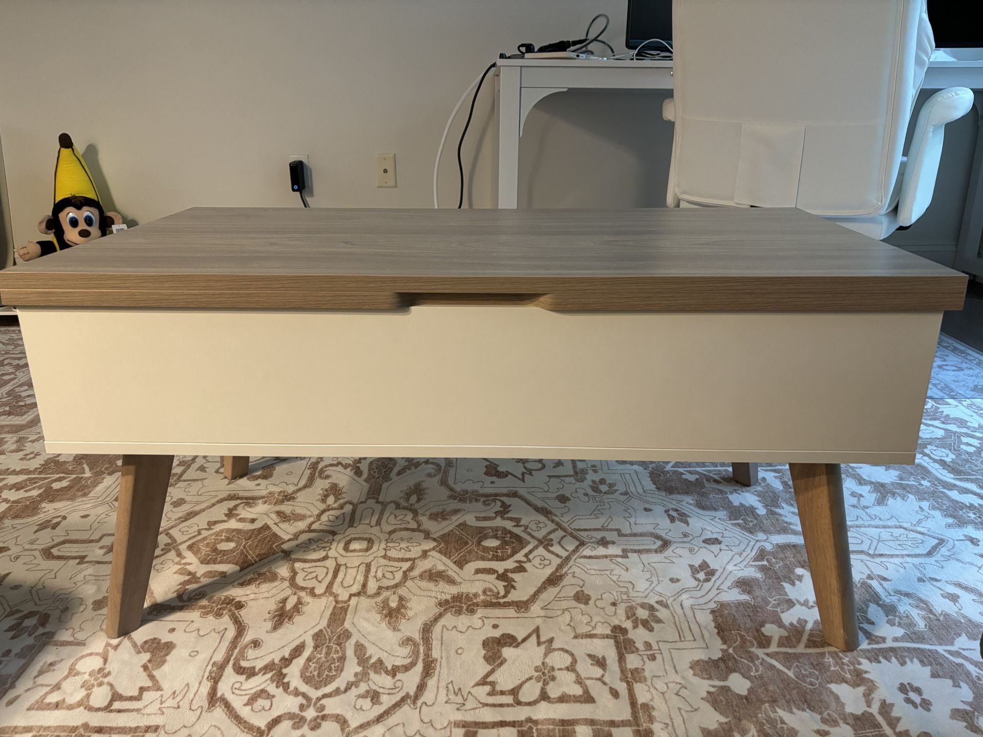Lift Top Coffee Table with Hidden Storage