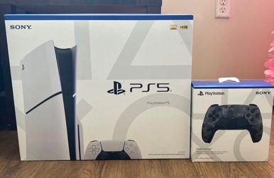 PS5 Slim Digital with Extra Dualsense Controller
