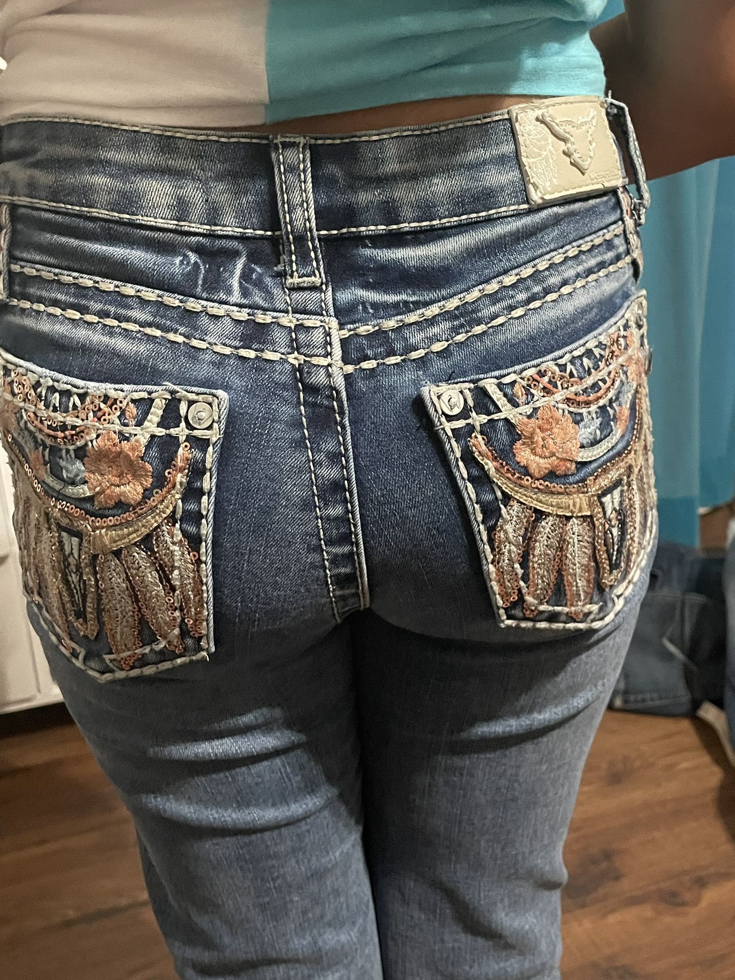 Pantalón Vaquero Talla 10 De Niña