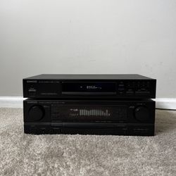 Kenwood Home Stereo Audio System - Integrated Amplifier + Digital Radio Tuner