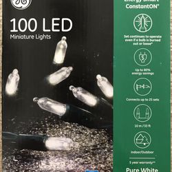 NEW 100 LED Miniature Light String 33ft
