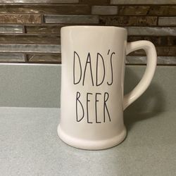 BRAND NEW RAE DUNN LARGE DAD’S BEER MUG