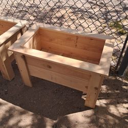 24"×12"×16" Raised Cedar Planter