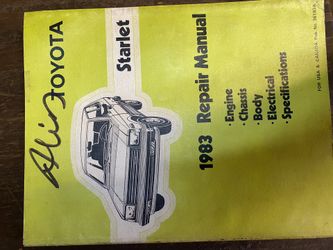 1983 Toyota Starlet Repair Manual