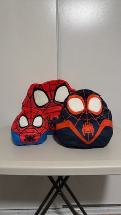 Marvel Spider-Man Squishmallow Lot (3 Plushies) - Like New!