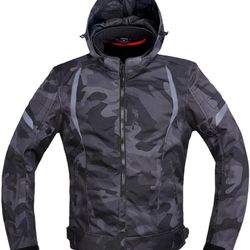 Motocross Jacket Reflective Moto Windproof Wear-Resistant Riding Clothes Protective Equipment