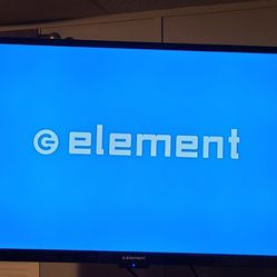 43" Element tv w/remote & Wall Mount
