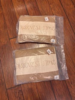2 Autumn Harvest pillows