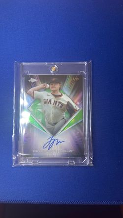 Topps chrome Logan Webb auto /99