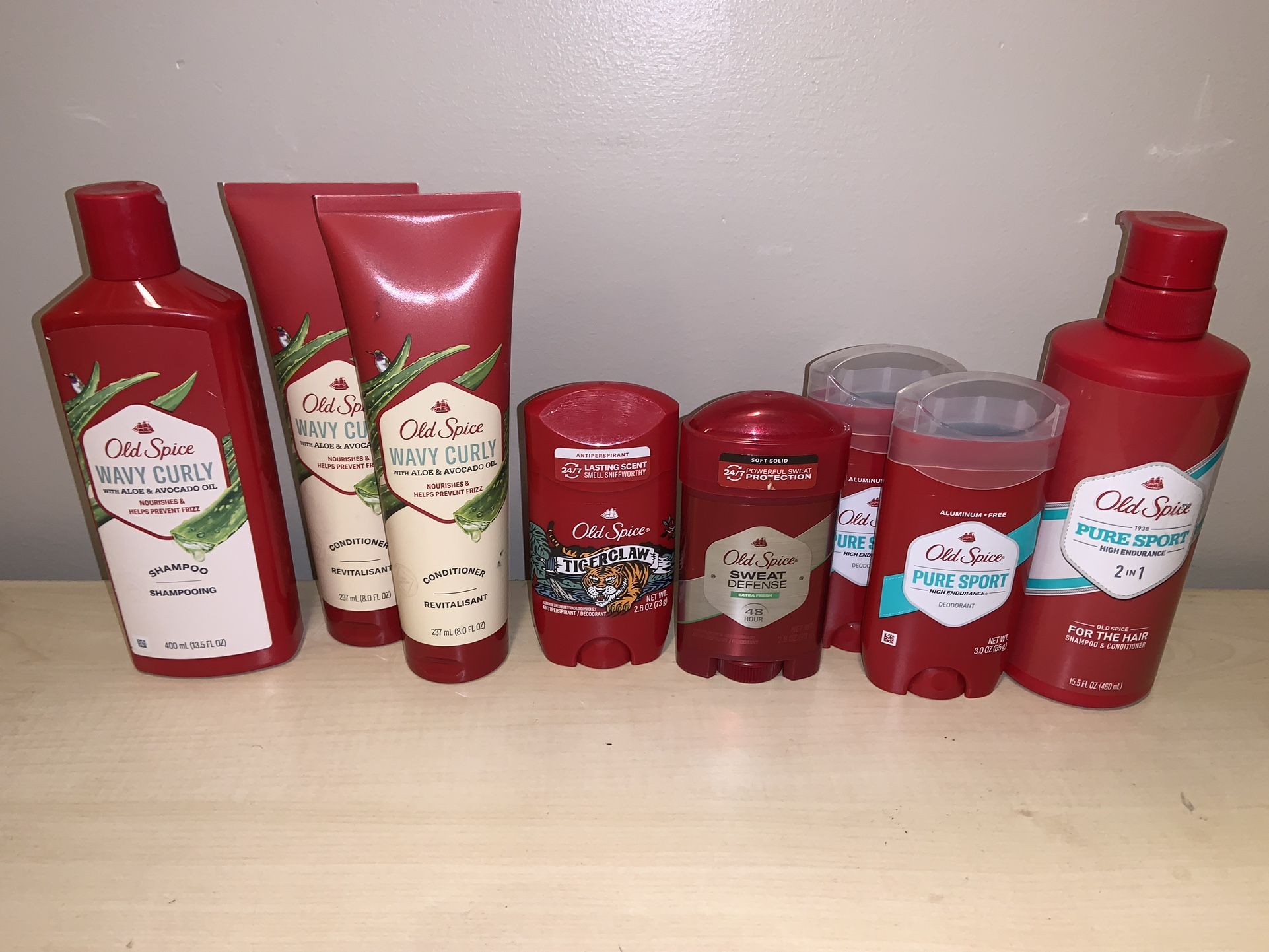 Old Spice Men’s Care Bundle (8 items)