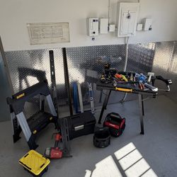 Power Tools, Hand Tools, Tool Storage 