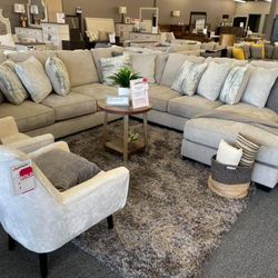 Sectional In Stock For Immediate Delivery 