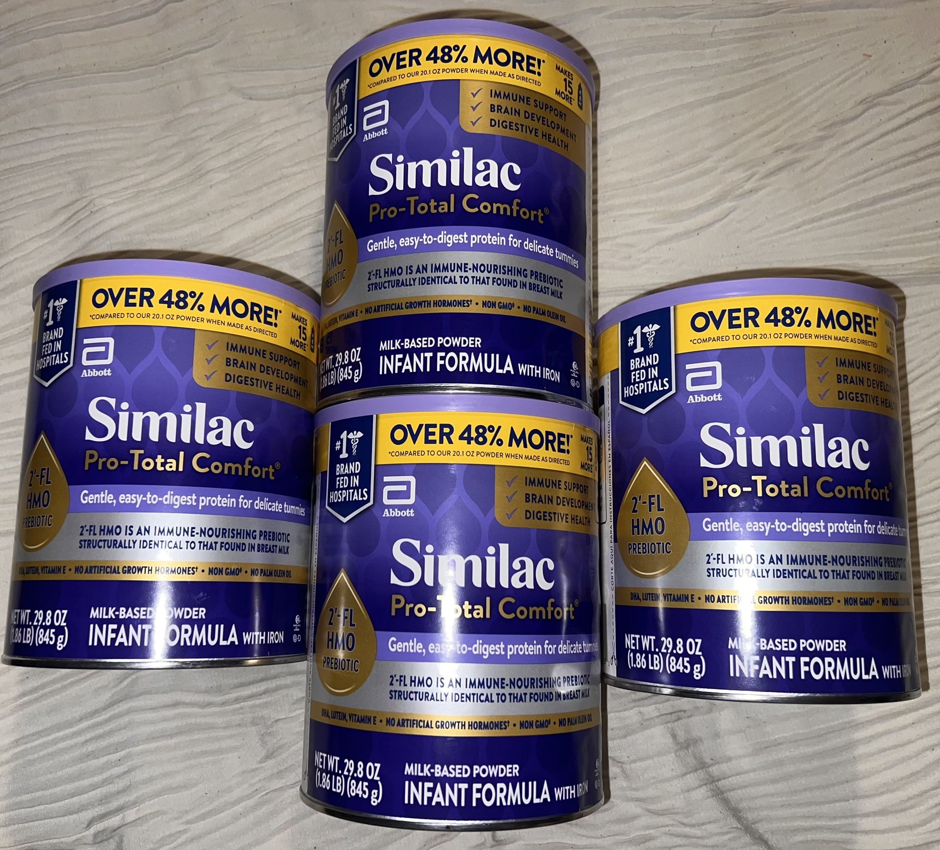Similac 360 Total Care Infant Formula Sensitive & Pro Total Comfort