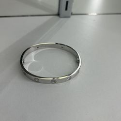 18kt gold bracelet with diamonds 