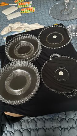 Candlewick Glass Salad Plates