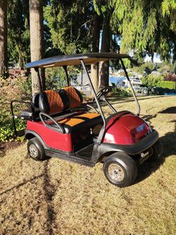 Gas golf cart